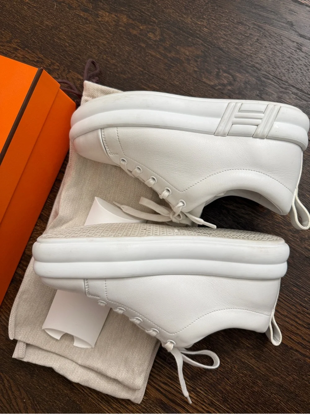 Hermes happy sneaker in perfect condition - Picture 4 of 6